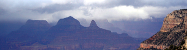 Spring storm. May 23, 2008, from S. Rim Village