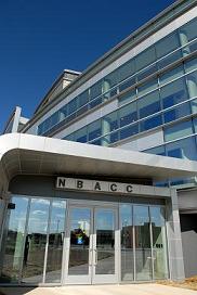 Close up photo of NBACC facility