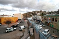 Nogales, Arizona (left) is separated from Nogales, Mexico