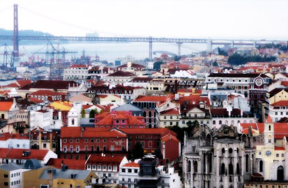 Image of the capital city of Lisbon