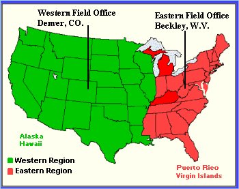 MSHA - EFS Field Office Contacts