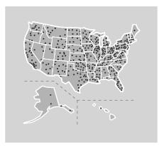 This graphic describes the Levels of Destination Entry as described in the text.