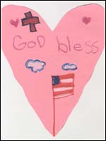 Highland Christian Academy Express their Unity. Thumbnail image, clicking will load larger image.