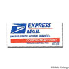 Express Mail EMCA Postage/Fees Paid Adhesive Label