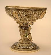 image of Cup on high foot with the royal arms of France crowned