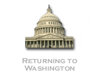 Link:  Returning to Washington - Image of Capitol Hill