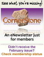 CornerStone - an eNewsletter just for members!