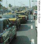 Traffic in Dakar
