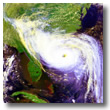 hurricane satellite image