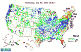 Streamflow Map of the United States