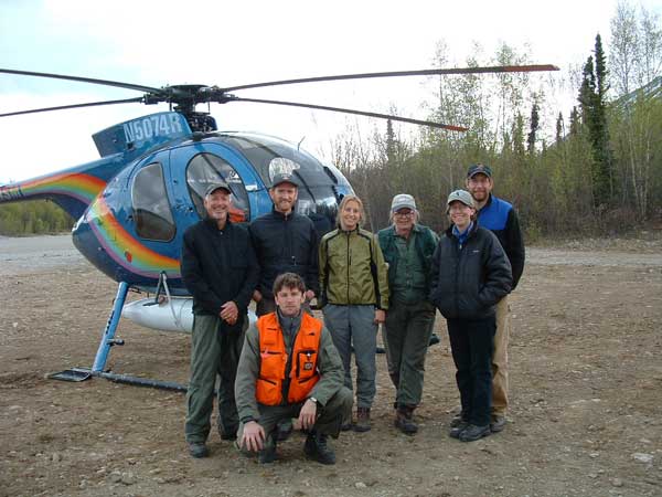 Field Crew of the Montane Birds Project