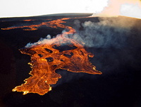 Mauna Loa 1984 summit eruption.