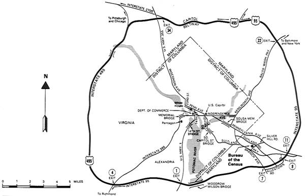 Beltway Map to U.S. Census Bureau