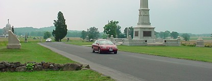 Touring the park.