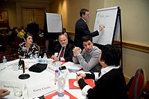 Photo from a full-day workshop, entitled Community Partnership Planning: Setting the Stage for Progress, on March 3, 2009 in Bethesda, Maryland.