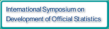 International Symposium on Development of Official Statistics
