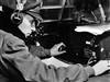 Radio operators on the B-17 weather patrols of the airlift corridors reported on flight conditions every 20 minutes from pre-determined check points. 