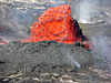 The lava fountain on shield 3 was 12-15 m high.