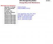 Storage Ring Status (24 Hour)