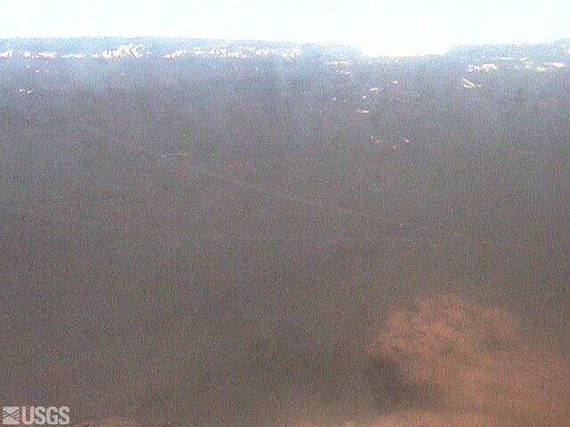View looking southwest across Moku‘āweoweo toward South Pit