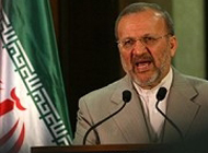 Ministro de Relaciones Exteriores de Irán, Manouchehr Mottaki (Foto AFP).