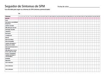 seguirle la pista a sus síntomas