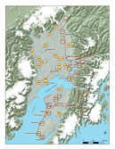 Image showing land cover status and trends for Cook Inlet Region of Alaska. Image links to more information about land cover status and trends for Cook Inlet Region of Alaska.