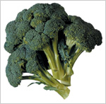 A bunch of broccoli