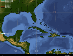 track of Irene