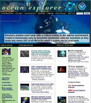 Ocean Explorer Website