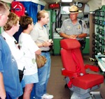 Ranger guided tour of Launch Control Center Delta-01