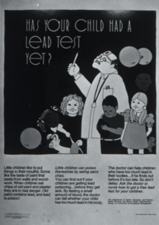 "Has Your Child Had a Lead Test Yet?" [ca. 1970].