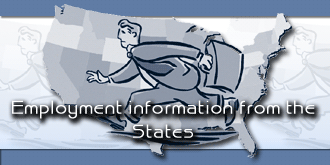Employment information from the States