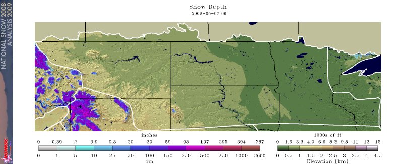 Upper Midwest Snow Cover