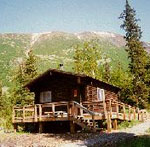 wilderness cabin in Alaska