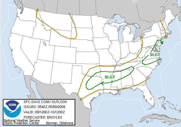 Current Day 2 Severe Weather Outlook