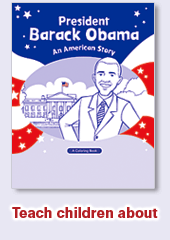 President Barack Obama Coloring Book, from Channing Bete Company!
