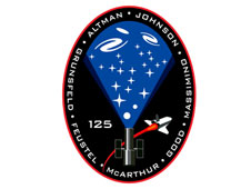 STS-125 mission logo
