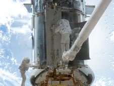 Servicing Mission for Hubble Telescope.