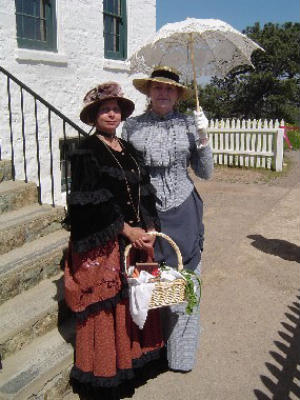 Lighthouse visitors