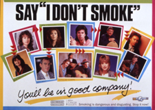 "Say 'I Don't Smoke': You'll Be in Good Company!" [ca. 1987].