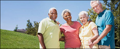 Photo: A group of senior adults