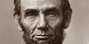 A picture of Abraham Lincoln's face