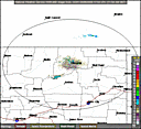 Latest radar reflectivity image