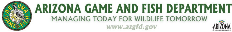 Arizona Game and FIsh Department - Managing Today for Wildlife Tomorrow: azgfd.gov