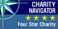 The Cystic Fibrosis Foundation has a 4-star rating from Charity Navigator, America's largest independent evaluator of charities.