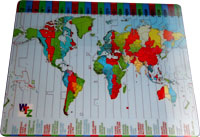 WorldTimeZone 3D MousePad