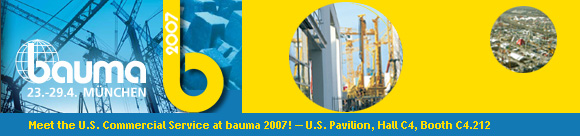 Logo of bauma 2007