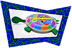 Picture of a Turtle Pop-up Puppet