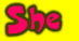 She